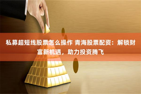 私募超短线股票怎么操作 青海股票配资：解锁财富新机遇，助力投资腾飞