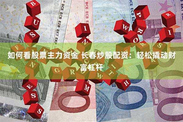如何看股票主力资金 长春炒股配资:轻松撬动财富杠杆